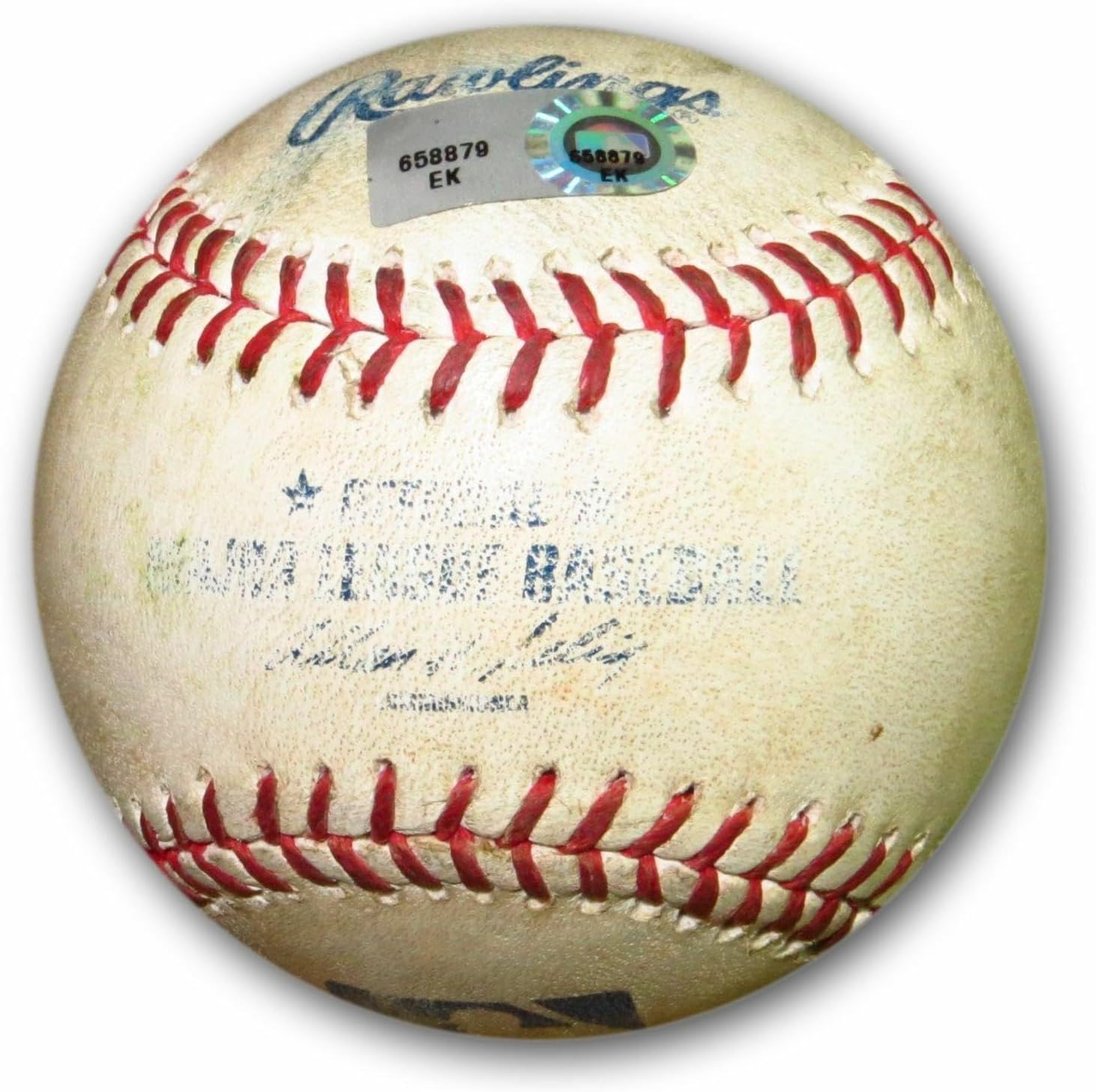 Hyun-Jin Ryu Game Used Baseball 8/30/13 Dodgers Pitch vs. Padres EK658879 - MLB Game Used Baseballs