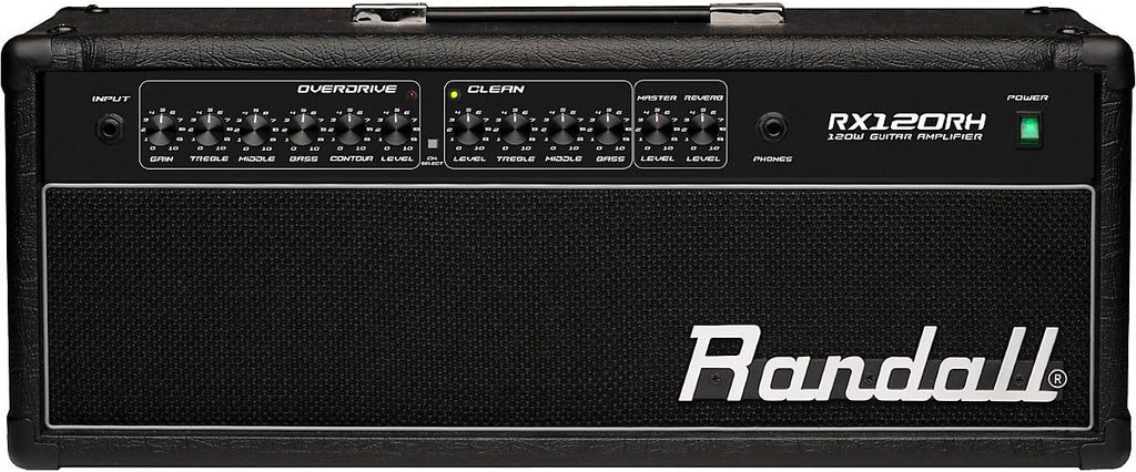 Randall RX Series RX120RH 120W Guitar Amp Head Black