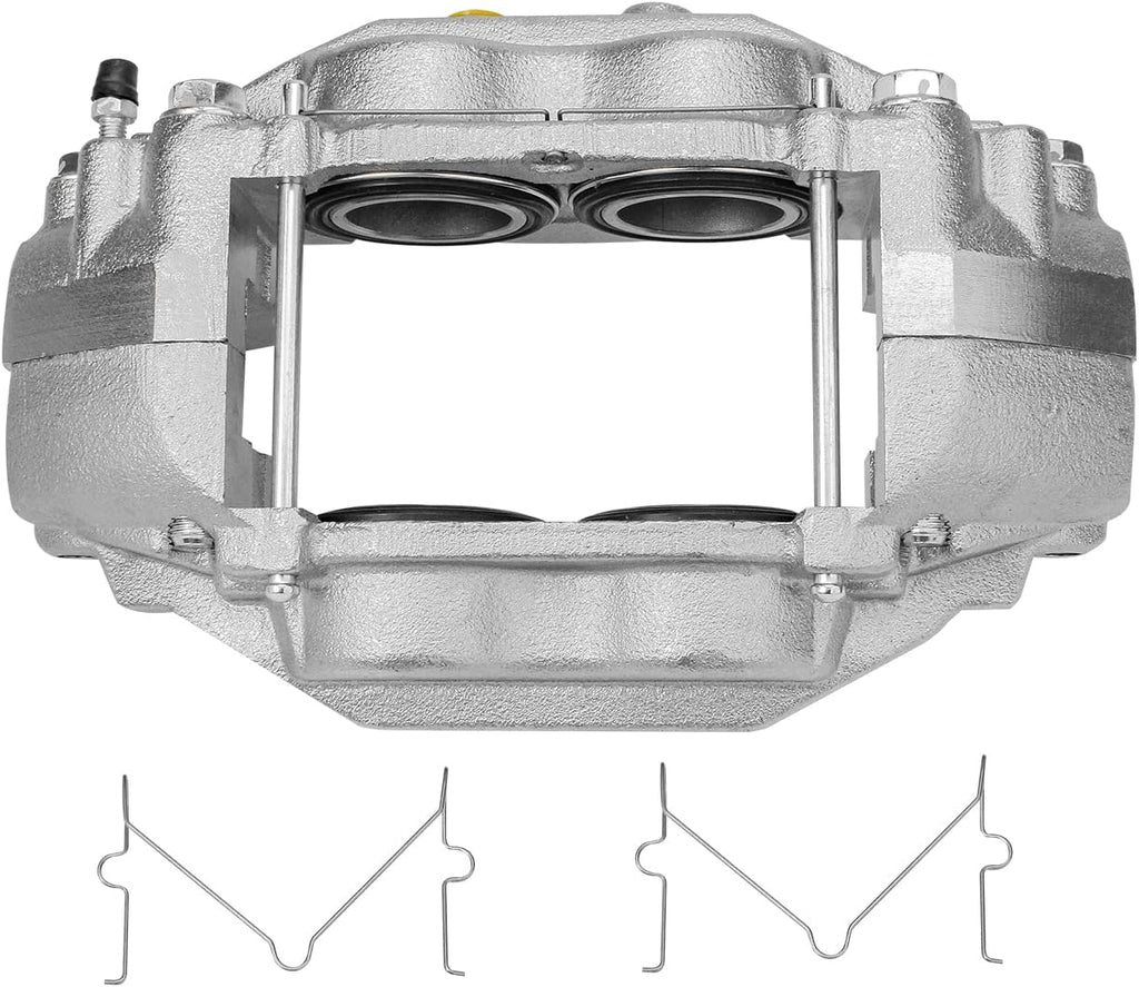 Detroit Axle - Front Brake Kit for 2008-2016 Toyota Sequoia, 2007-2016 Tundra, Disc Brake Rotors Brake Caliper 2009 2010 2011 2012 2013 2014 2015 Replacement