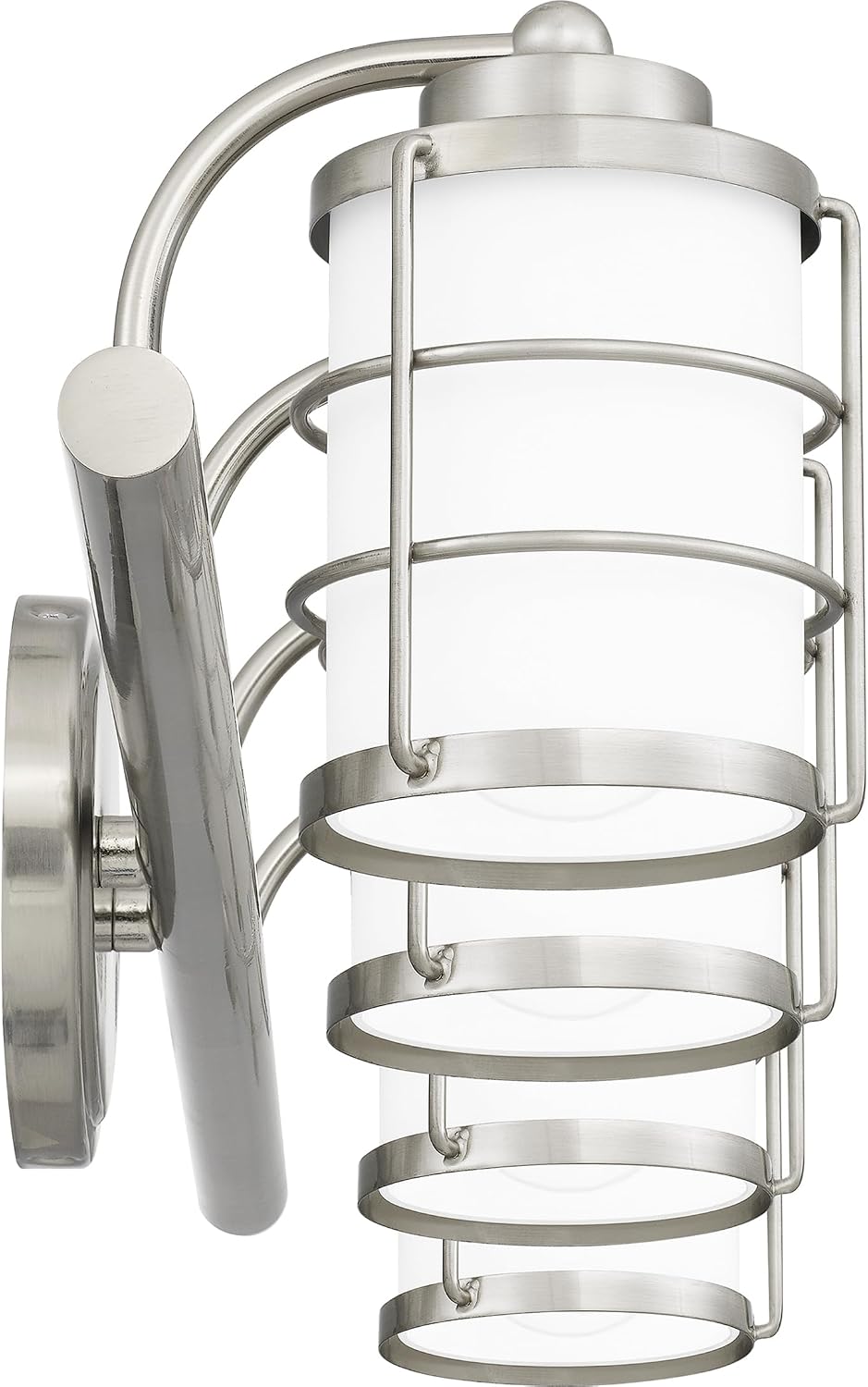 Quoizel Hazlett 4-Light Brushed Nickel Vanity Light