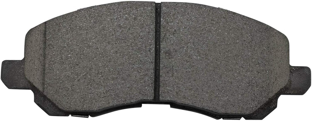 TRQ Front and Rear Brake Pad and Rotor Set Ceramic Compatible with 2007-2010 Chrysler Sebring 2011 200 2008-2014 Dodge Avenger Mitsubishi Lancer 2007-2017 Jeep Compass Patriot 2008-2012 Outlander