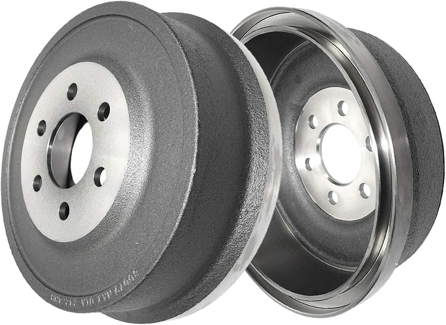 Detroit Axle - Brake Kit for 1998-2002 Dodge Durango 00-02 Dakota Replacement Front Drilled & Slotted Disc Brake Rotors 1999 2000 2001 REAR Brakes Drums: 11' inch Brake Drum