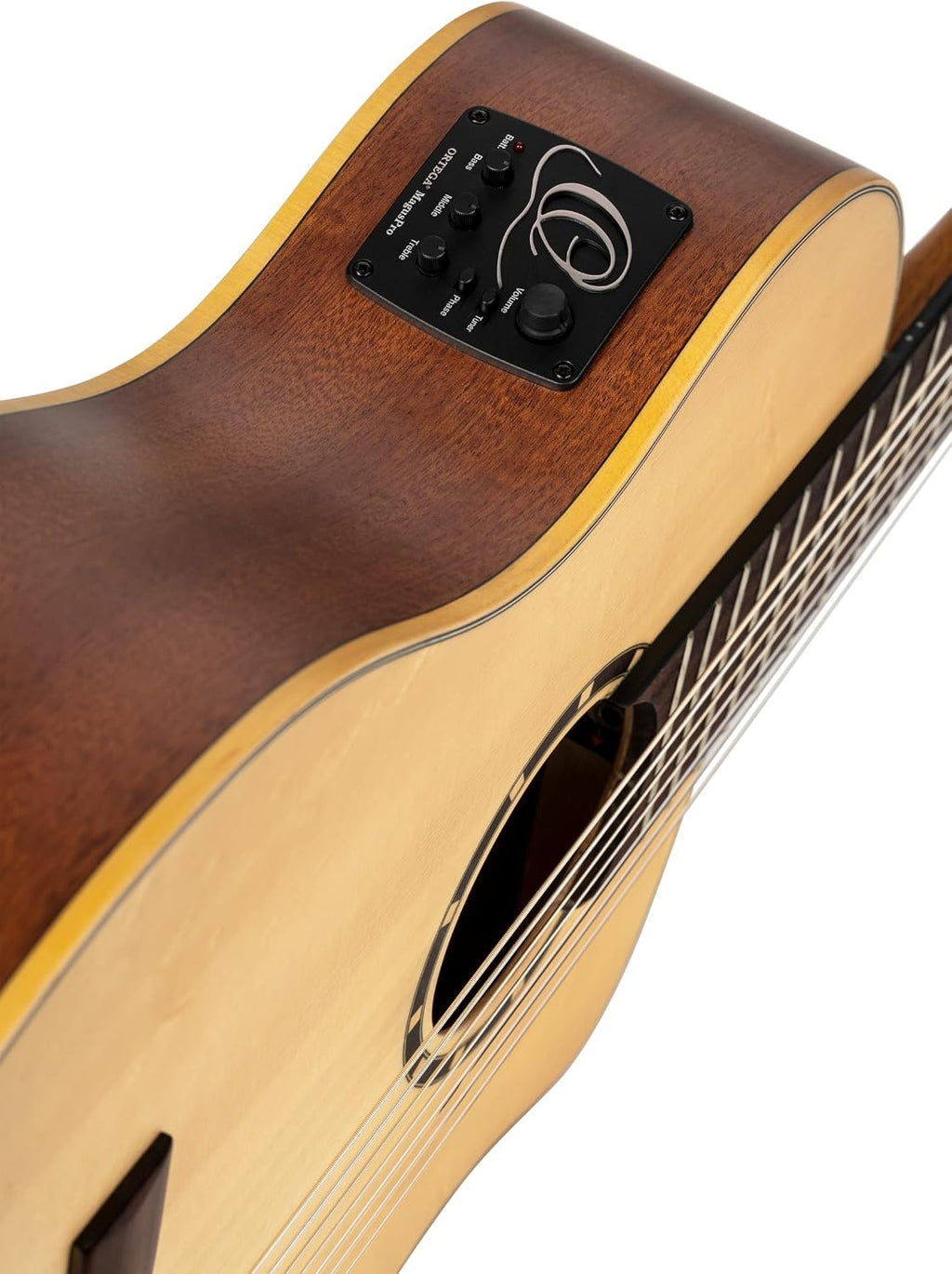 Family Series Pro 7-String Solid Top Acoustic-Electric Nylon Classical Guitar w/Bag