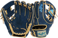 Rawlings Heart of The Hide Denim 11.5 Baseball Glove 314 Blue Blonde Infield Glove Right Hand Throw