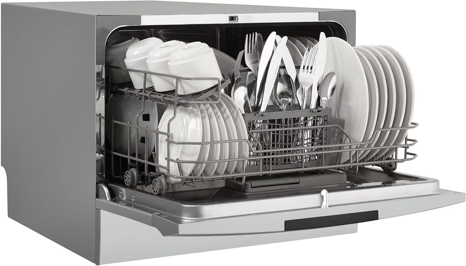 Danby DDW631SDB Countertop Dishwasher, Stainless Steel