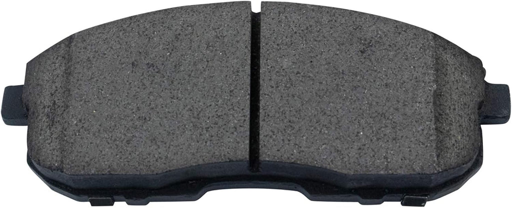 TRQ Front and Rear Brake Pad and Rotor Set Ceramic Vented Solid Rotors Compatible with 1996-1999 Infiniti I30 1994-1999 Nissan Maxima