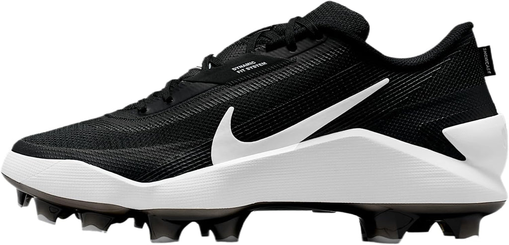 Nike Diamond Showcase MCS Baseball Cleats (Black/White)