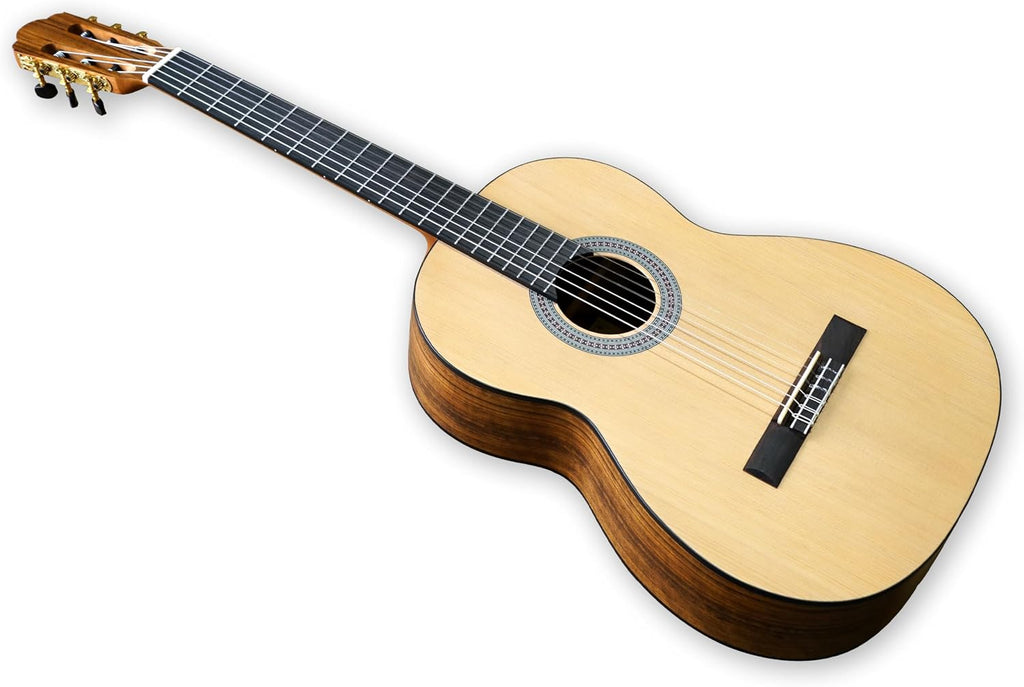 TARIO 39 Inch Classical Guitar Full Size Acoustic Guitar Spruce top Ovangkol back and sides Okoume neck laurel fingerboard