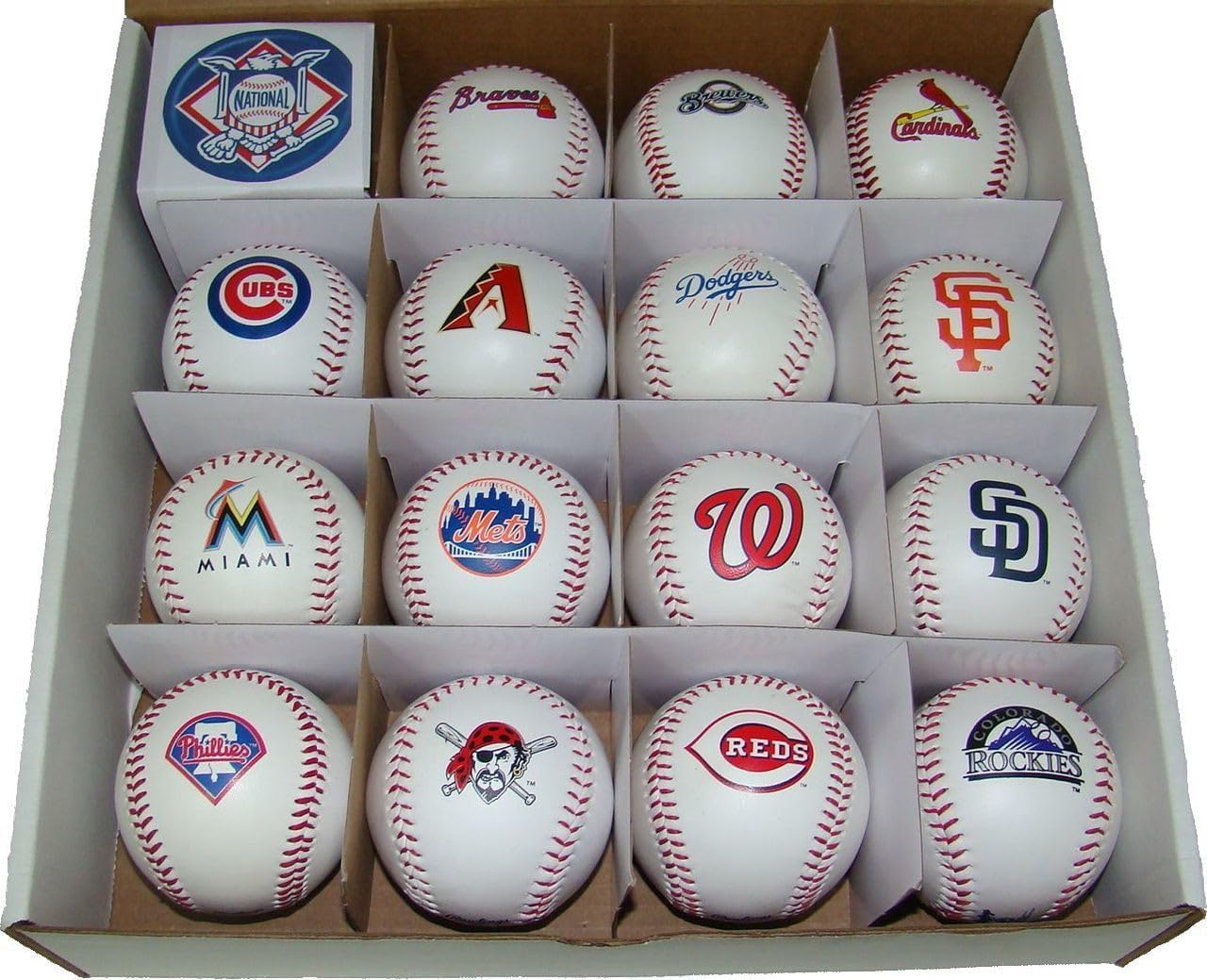 All 30 MLB Teams Rawlings 'The Original' Team Logo Baseballs