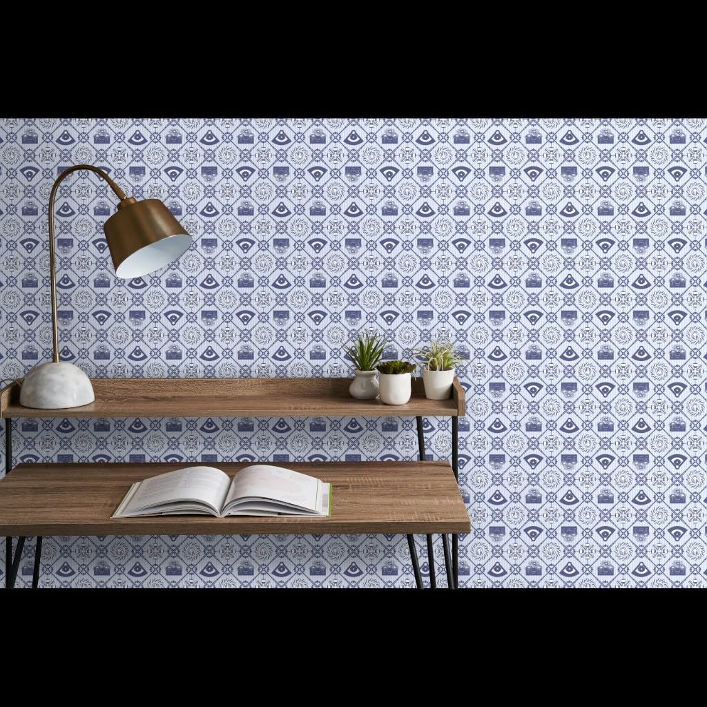 Spoonflower Commercial Grade Wallpaper 27ft x 2ft - Baseball Diamonds Toile Stars Sports Firework Glove Diamond Traditional Wallpaper