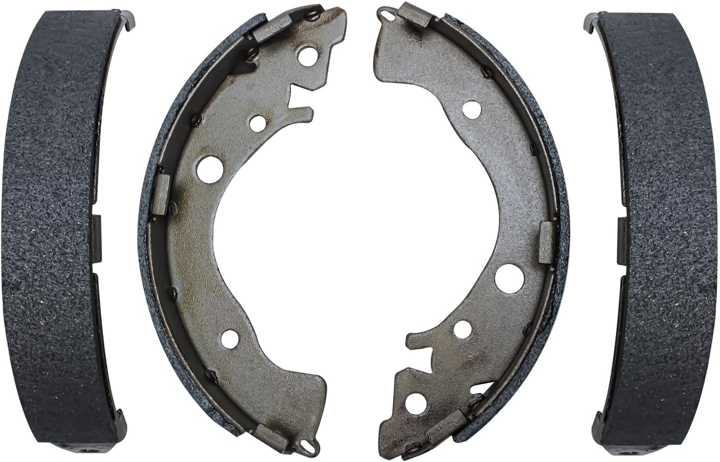 Detroit Axle - Brake Kit for 09-13 Honda Fit Front Brake Rotors Ceramic Brakes Pads Rear Brake Drums Brake Shoes 2009 2010 2011 2012 2013 Replacement : 10.32 inch Front Rotors