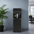 Bottom Loading Water Cooler Dispenser for 3 or 5 Gal Bottles Hot, Cold & Room Water 3 Temperature Settings Water Dispenser with Child Lock Cooling 50°F-59°F for Home Use (Black 2)