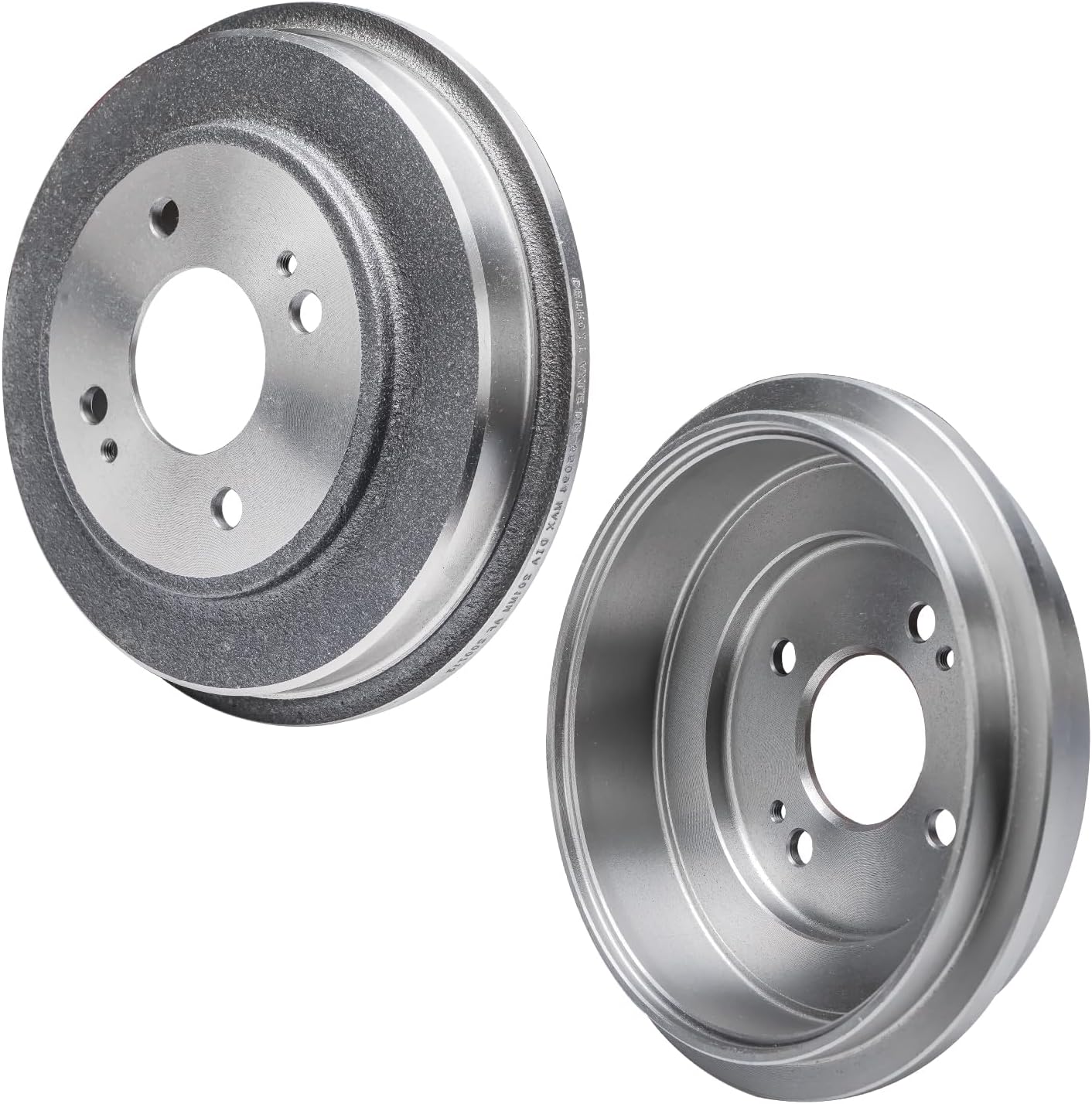 Detroit Axle - 1.7L Brake Kit for 2001-2005 Honda Civic Disc Rotors Ceramic Brakes Pads Replacement 2002 2003 2004 Brake Drums Semi-metallic Shoes Front and Rear