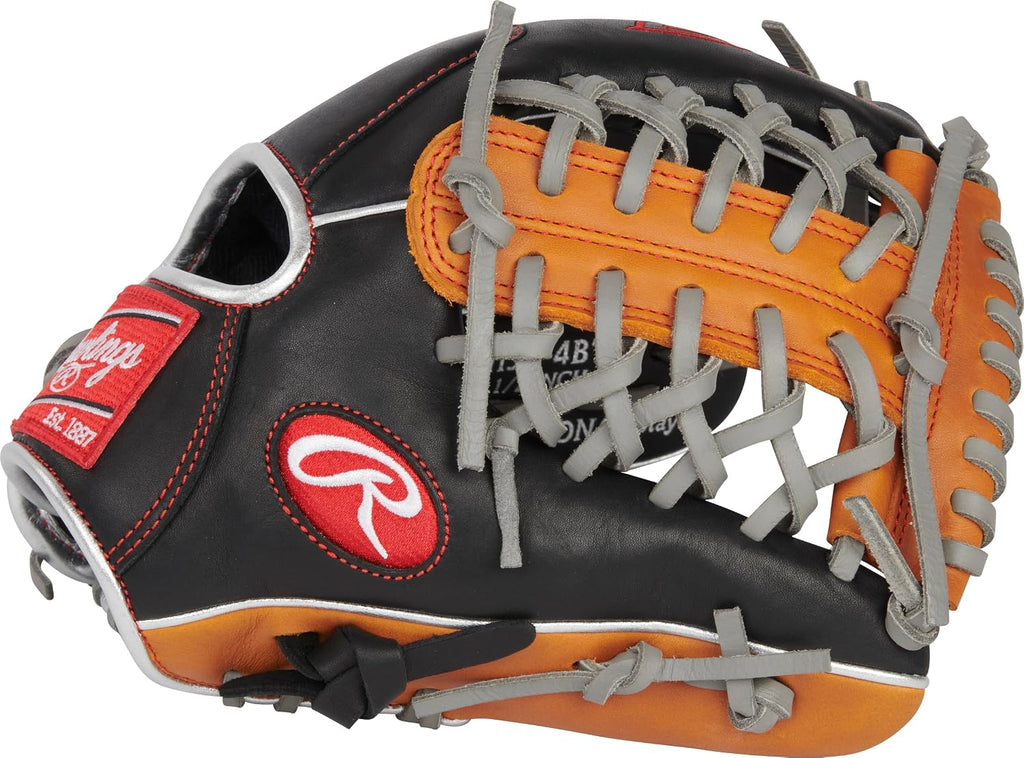 Rawlings | R9 CONTOUR Baseball Glove | 11.5' | Modified Trap-Eze Web | Right Hand Throw