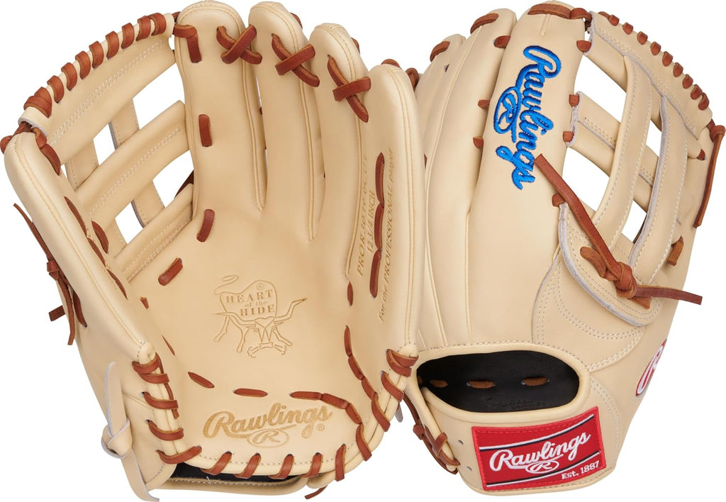 Rawlings| Heart of THE Hide Baseball Glove | Traditional Break-in | Sizes 11.25' - 12.75' | Multiple Styles