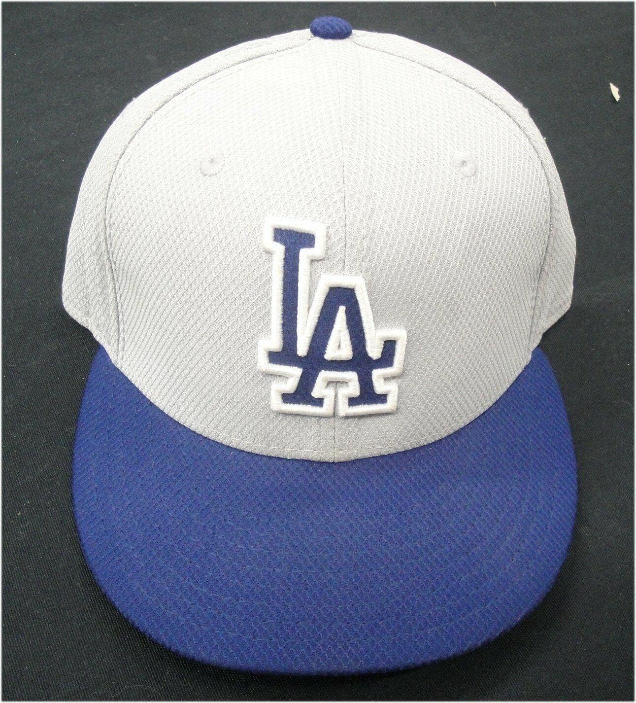 #50 Crim Los Angeles Dodgers Team issued Game Used Baseball Cap Hat 7 1/8 - Game Used MLB Hats