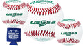 Diamond Sports DOL-1 USSSA Leather Baseballs 36 Balls and One Rods Insulated Can Sleeve