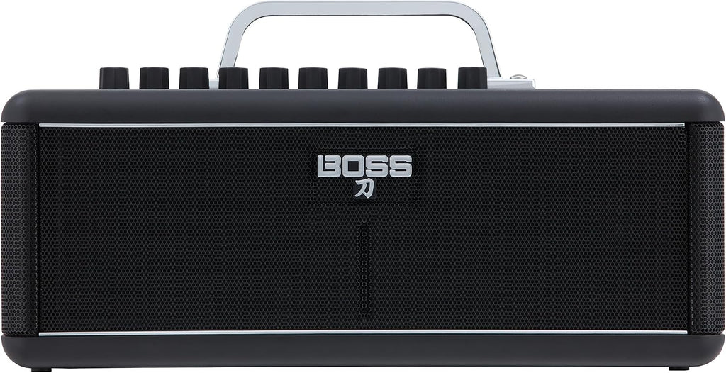 BOSS Katana-Air | Wireless Compact Desktop Amplifier for Guitar, Bass & Acoustic-Electric Guitar & Bass | 5 Amp Characters | Acclaimed Katana Amp & Effect Tones | WL-T Transmitter with Motion Sensing