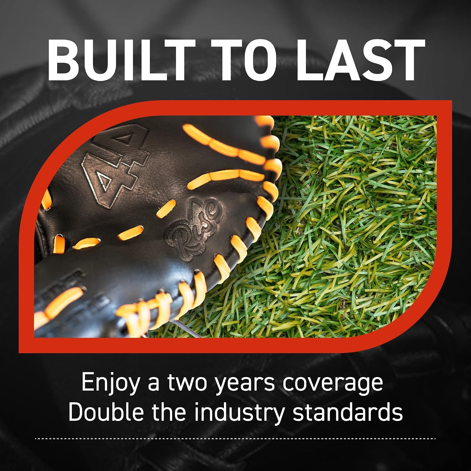 44 PRO BB Stock Rise Baseball Glove for Youth & Little Leagues, Age 8-12, Infield & Outfield, 11.5', H-Web, Easy Break-in, Narrow Fit & Lightweight Design