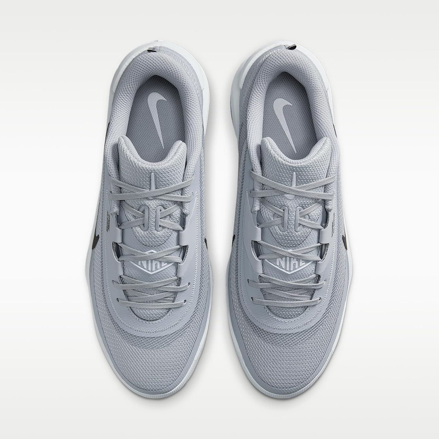 Nike Diamond Showcase MTL Baseball Cleats (Wolf Grey/White/Black)