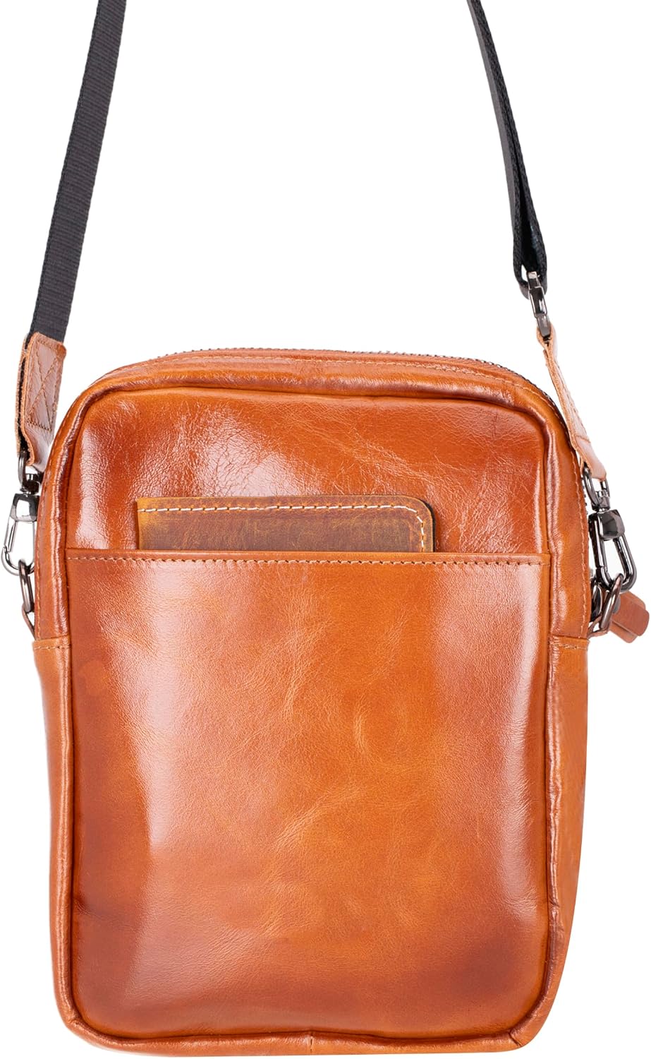 VENOULT Crossbody Leather Wallet for Man or Women fits iPhone 16 Pro MAX