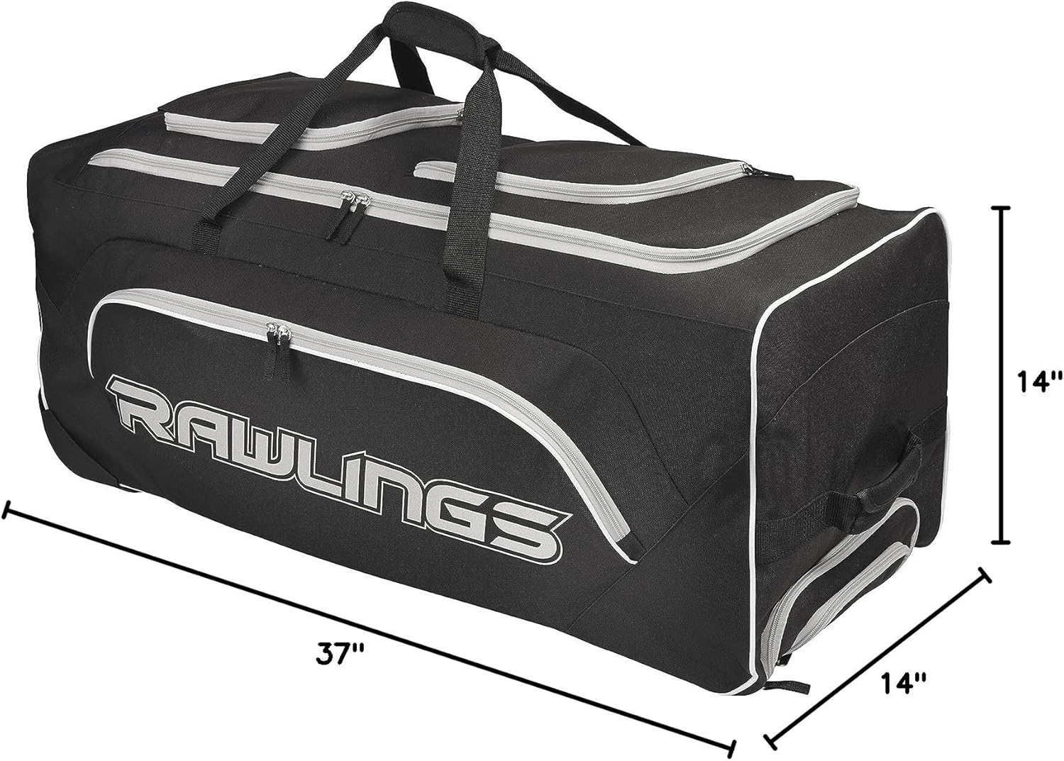 Rawlings | YADI Wheeled Catcher's Bag | Yadier Molina Model | Baseball/Softball