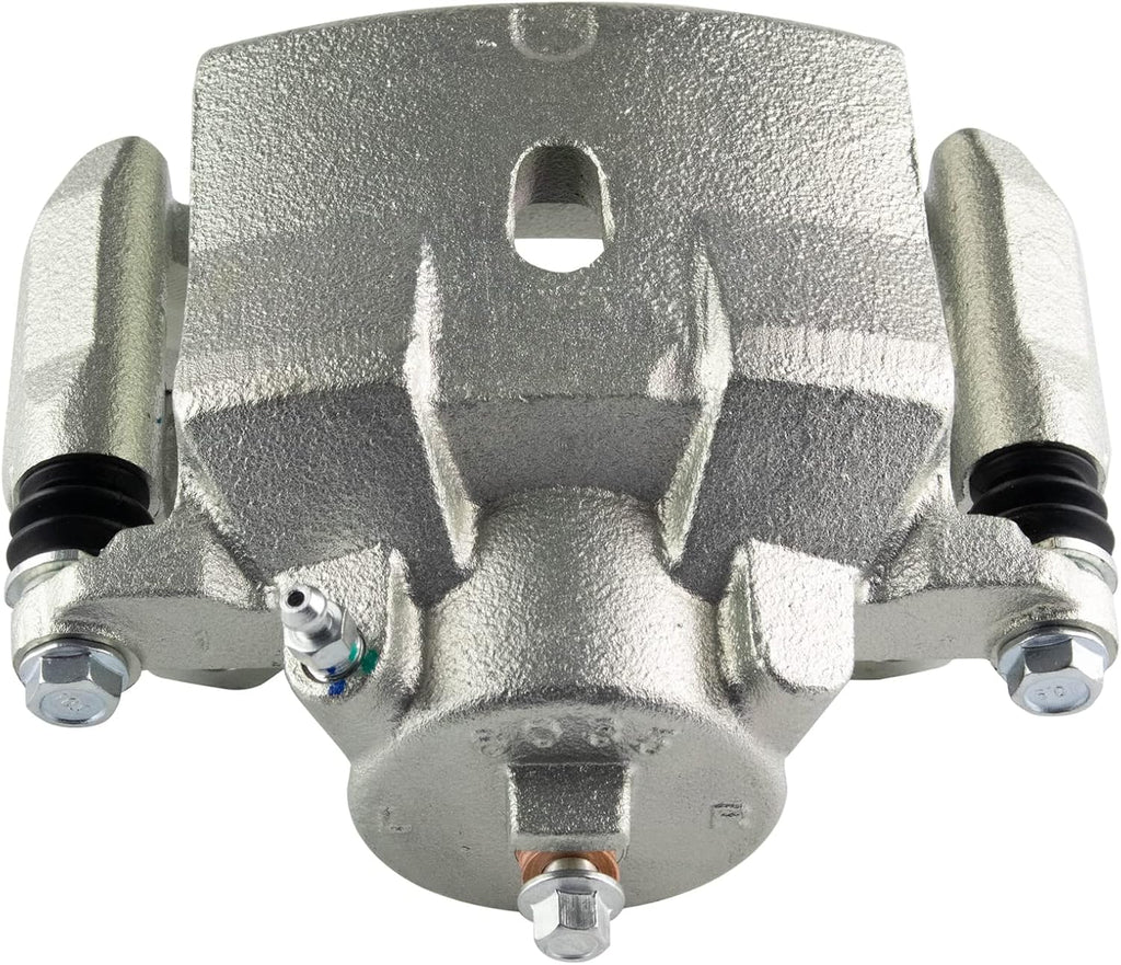 TRQ Front Brake Pad and Rotor Set Ceramic Vented Rotors Calipers Compatible with 2007-2008 Chevrolet Malibu 2007 Pontiac G6