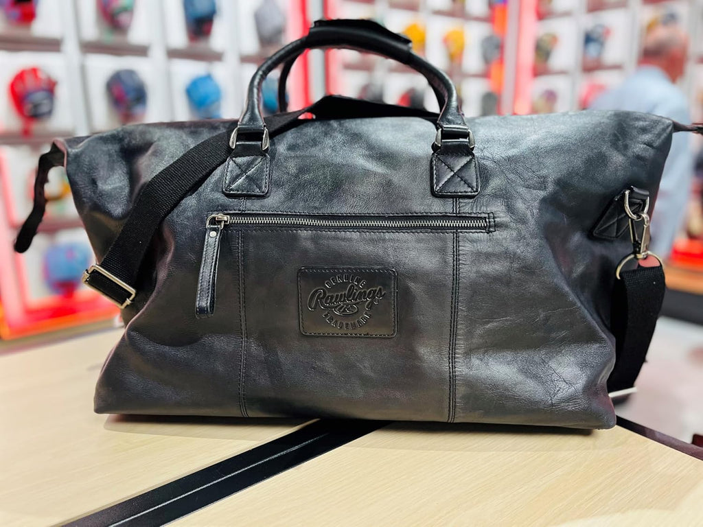 Rawlings | Leather Weekender Duffle Bag Collection | Genuine Leather | Multiple Styles & Colors