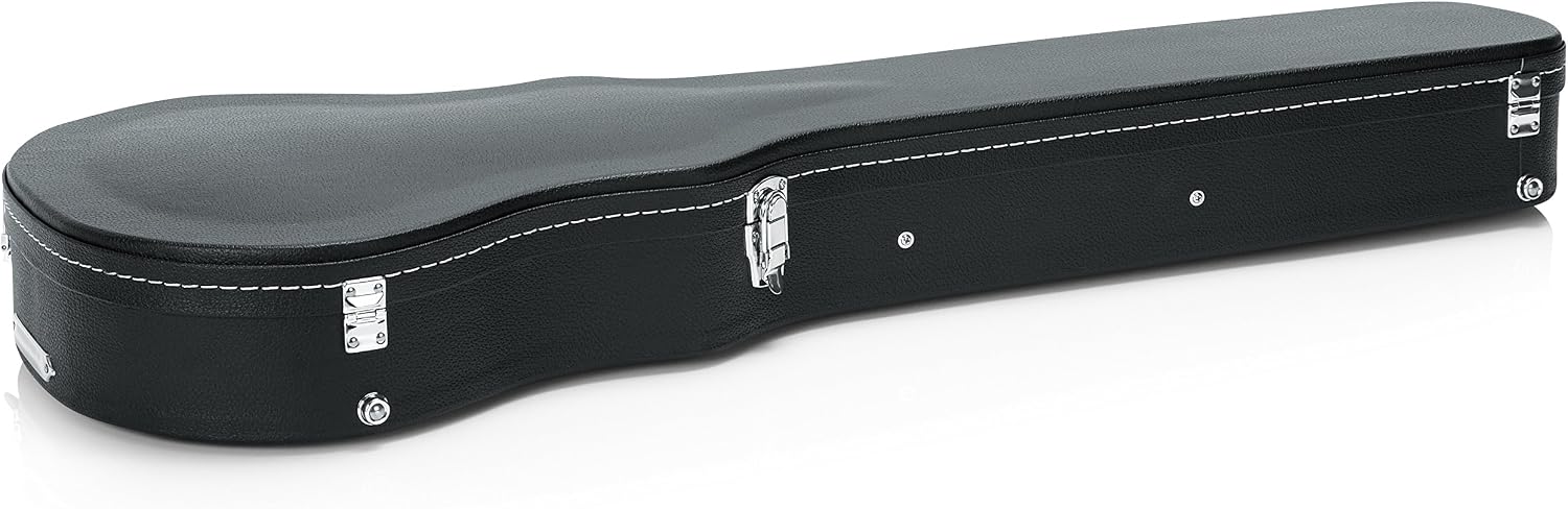 Gator Cases Deluxe Wood Hard-Shell Case for Les Paul Electric Guitars (GW-LPS)