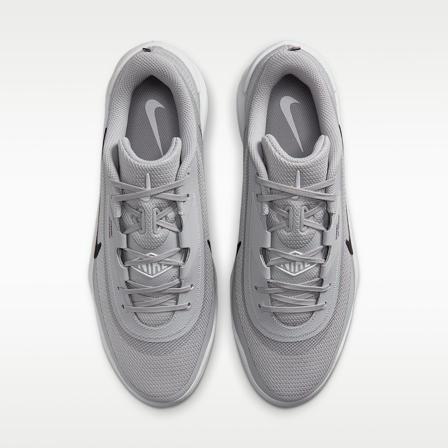 Nike Diamond Showcase MCS Baseball Cleats (Wolf Grey/White/Black)