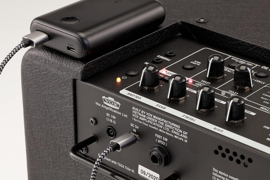 Vox Mini Go 3 1x5 inch 3-watt Portable Modeling Guitar Amplifier Combo w/ 9 Amp Voices, 8 FX Types, and USB Battery Power