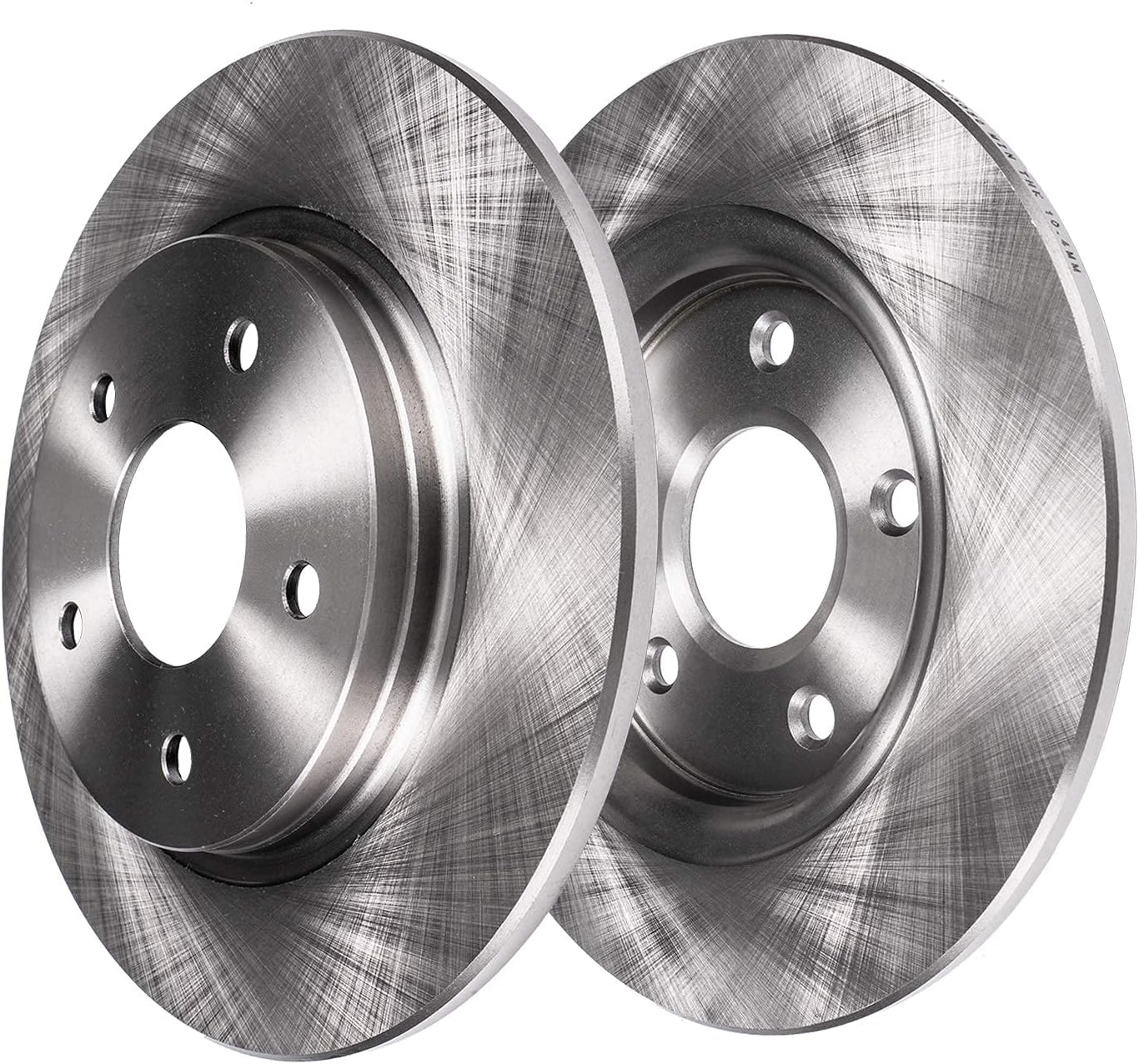 Detroit Axle - Brake Kit for 2019 Nissan Altima, Disc Brake Rotors Ceramic Brakes Pads with Hardware Replacement : 11.65' inch Front and 11.02' inch Solid Rear Rotor