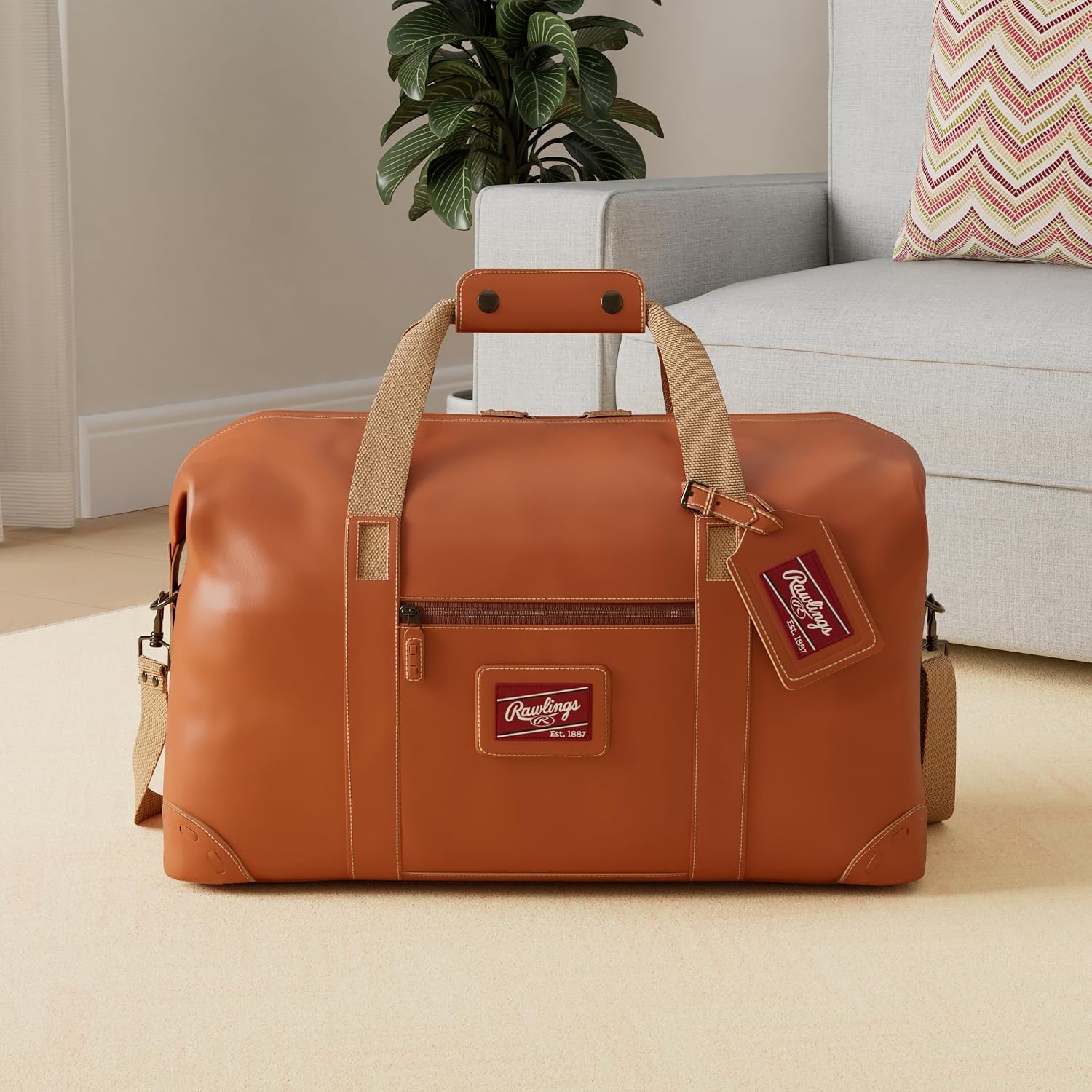 Rawlings | Leather Weekender Duffle Bag Collection | Genuine Leather | Multiple Styles & Colors