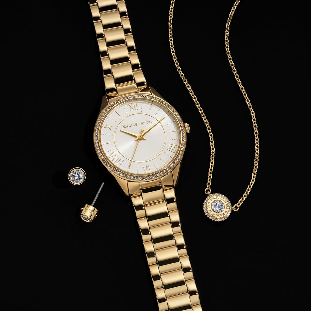 Michael Kors Lauryn Women's Watch, Stainless Steel Bracelet Watch for Women