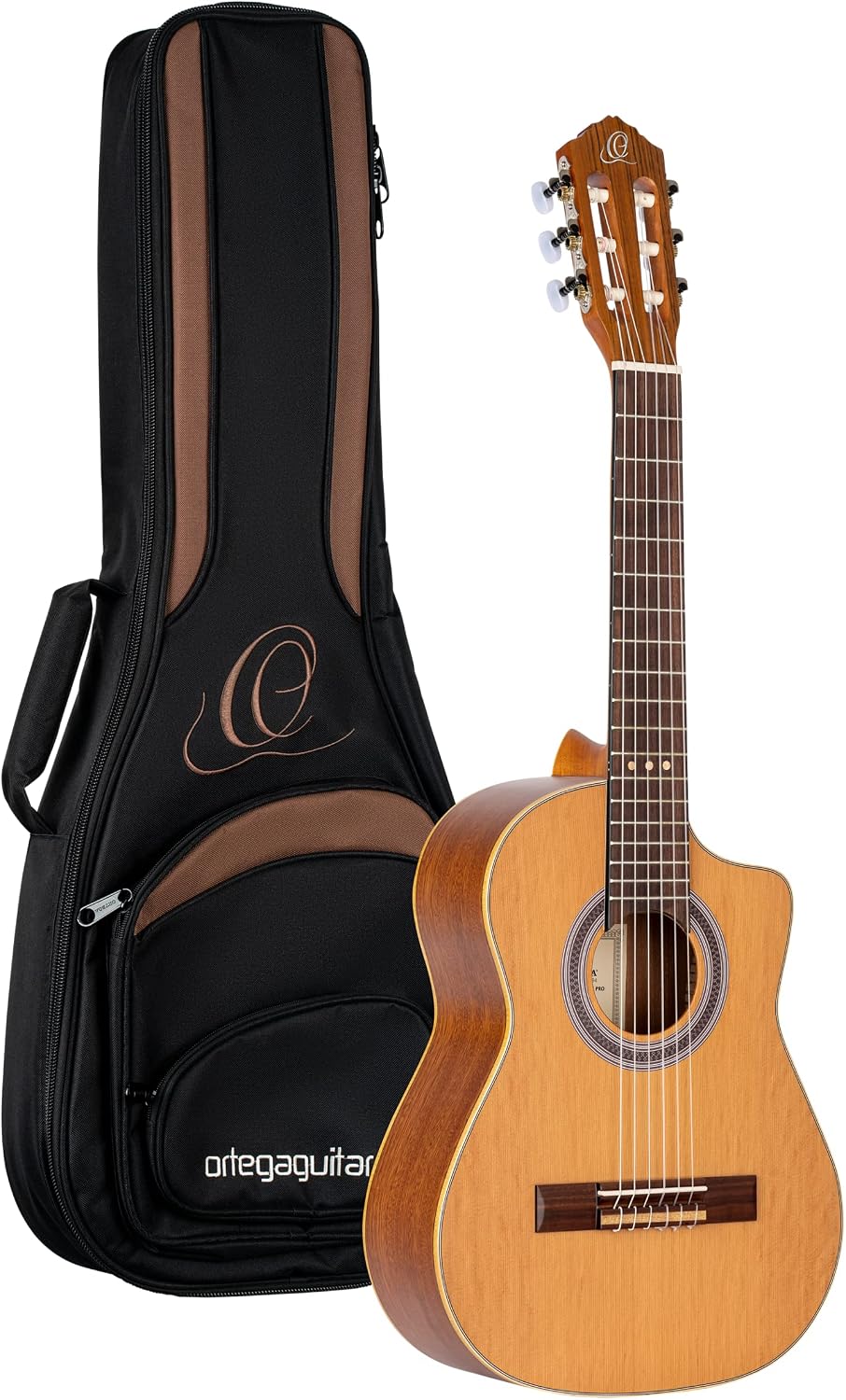 Requinto Series Pro Solid Top Nylon String Guitar w/Bag