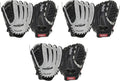 Rawlings, RSB Slowpitch Softball Glove, Left Hand Throw, 12' - Basket Web (Pack of 3)