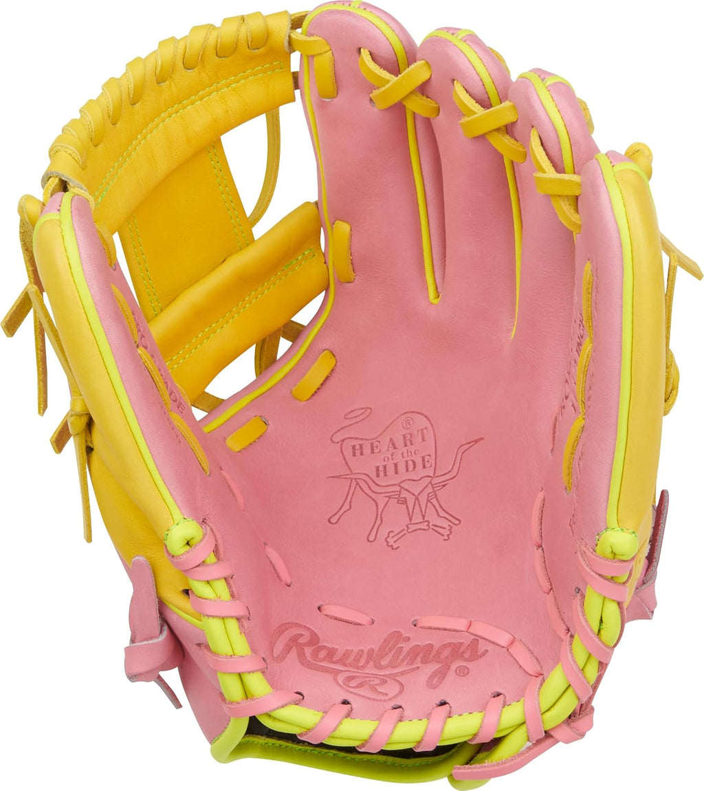 Rawlings | Heart of The Hide Baseball Glove | Youth Contour Fit Models | Advanced Break-in | Sizes 11.5' - 12.5' | Multiple Styles