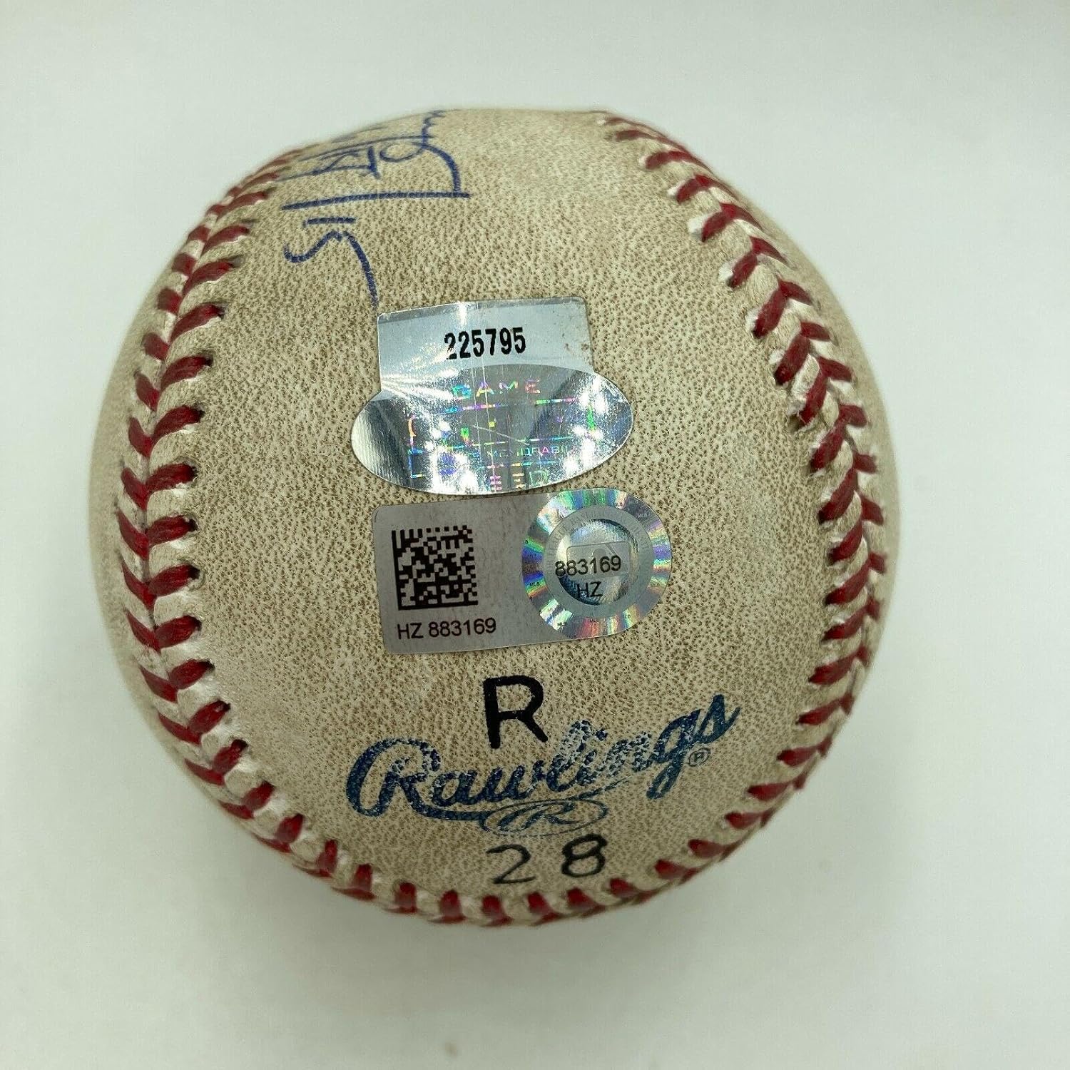 Incredible Alex Rodriguez 3,000 Hit Game Used Signed Inscribed Baseball Steiner - MLB Game Used Baseballs