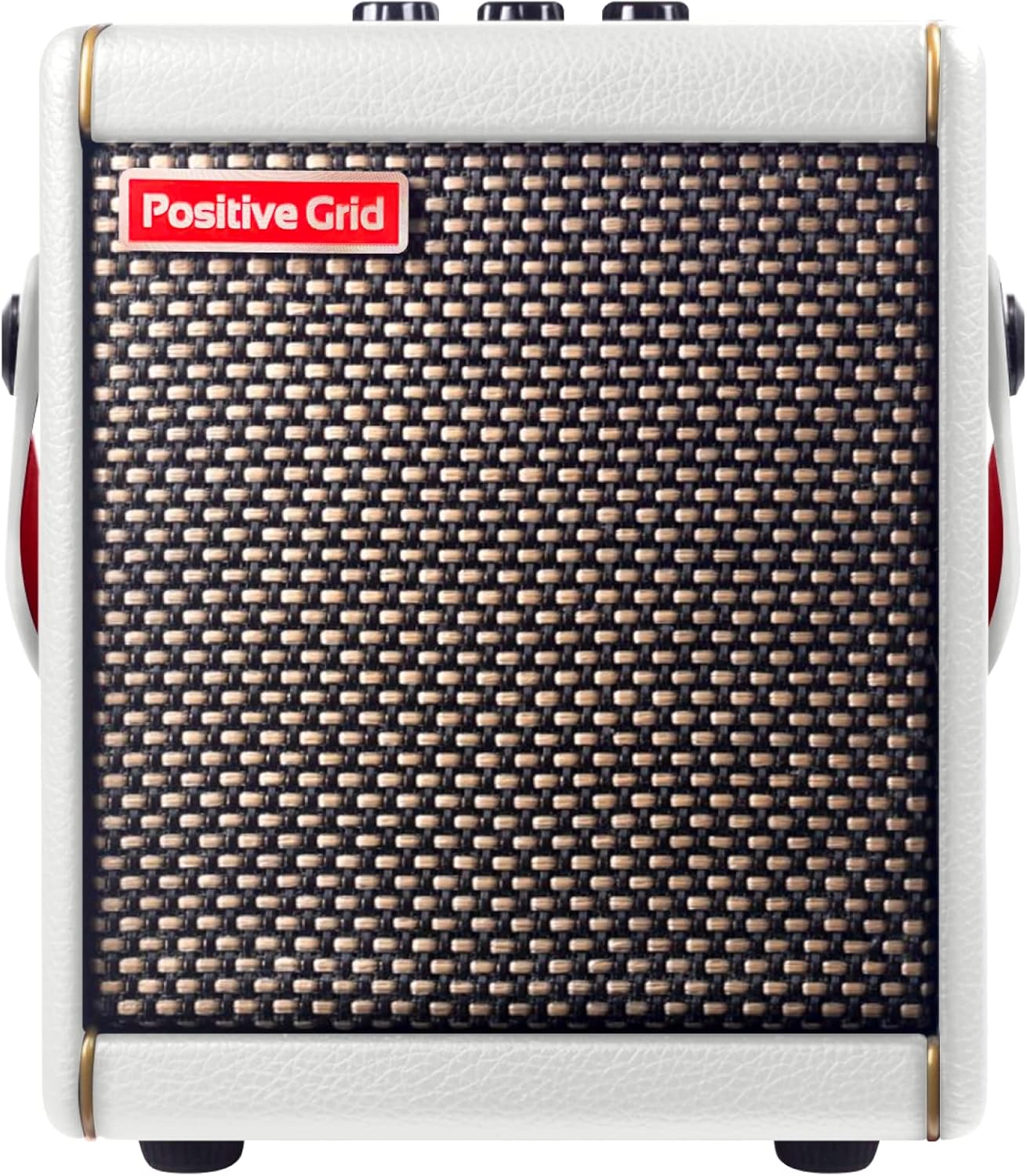 Positive Grid Spark MINI 10W Small Smart Guitar Amp & Bluetooth Speaker | Portable Sound for Guitar Playing at Home or On the Go | Pearl