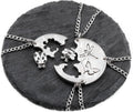 4 Piece Bug Necklaces, Ladybug, Bee, Dragonfly, Butterfly, Engraved Insects, Hand Cut Coin, By NameCoins