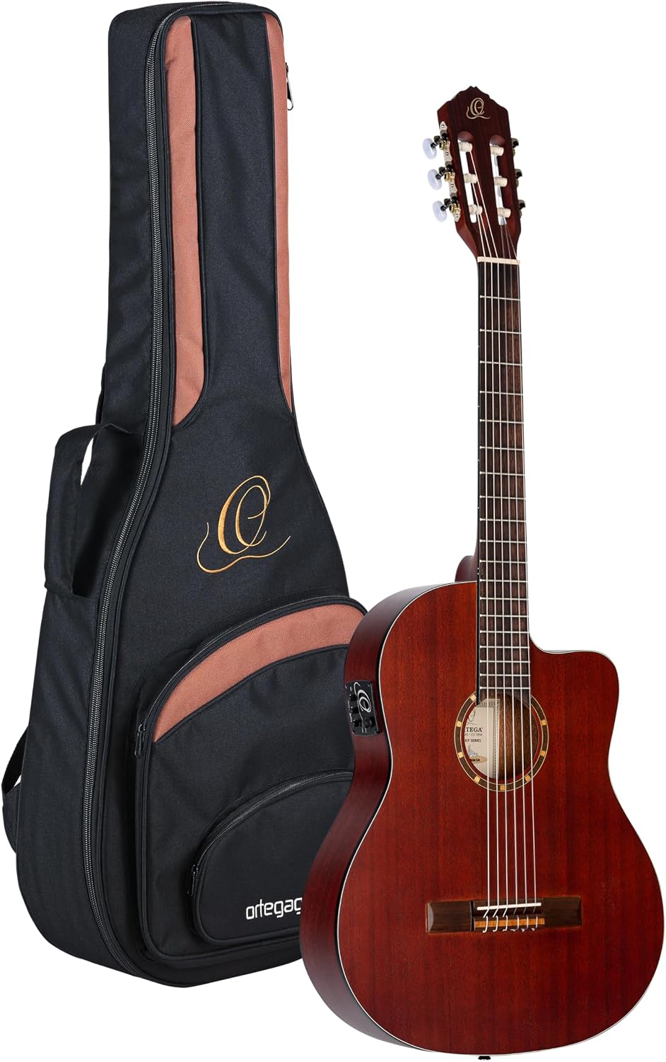 Family Series Thinline Acoustic-Electric Nylon Classical 6-String Guitar w/Bag