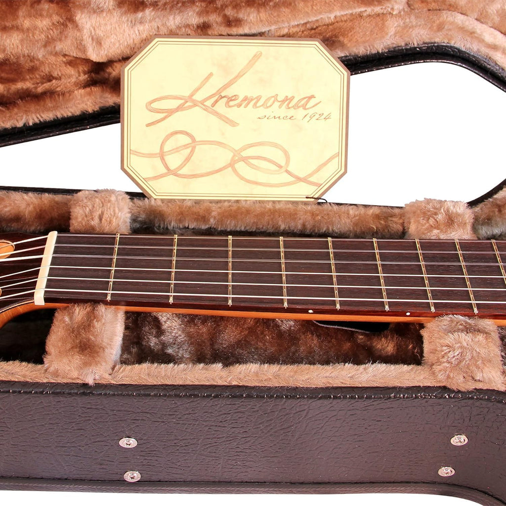 Kremona Kiano – Acoustic/Electric Nylon String Guitar – Handmade in Europe – Deluxe Hardshell Case Included