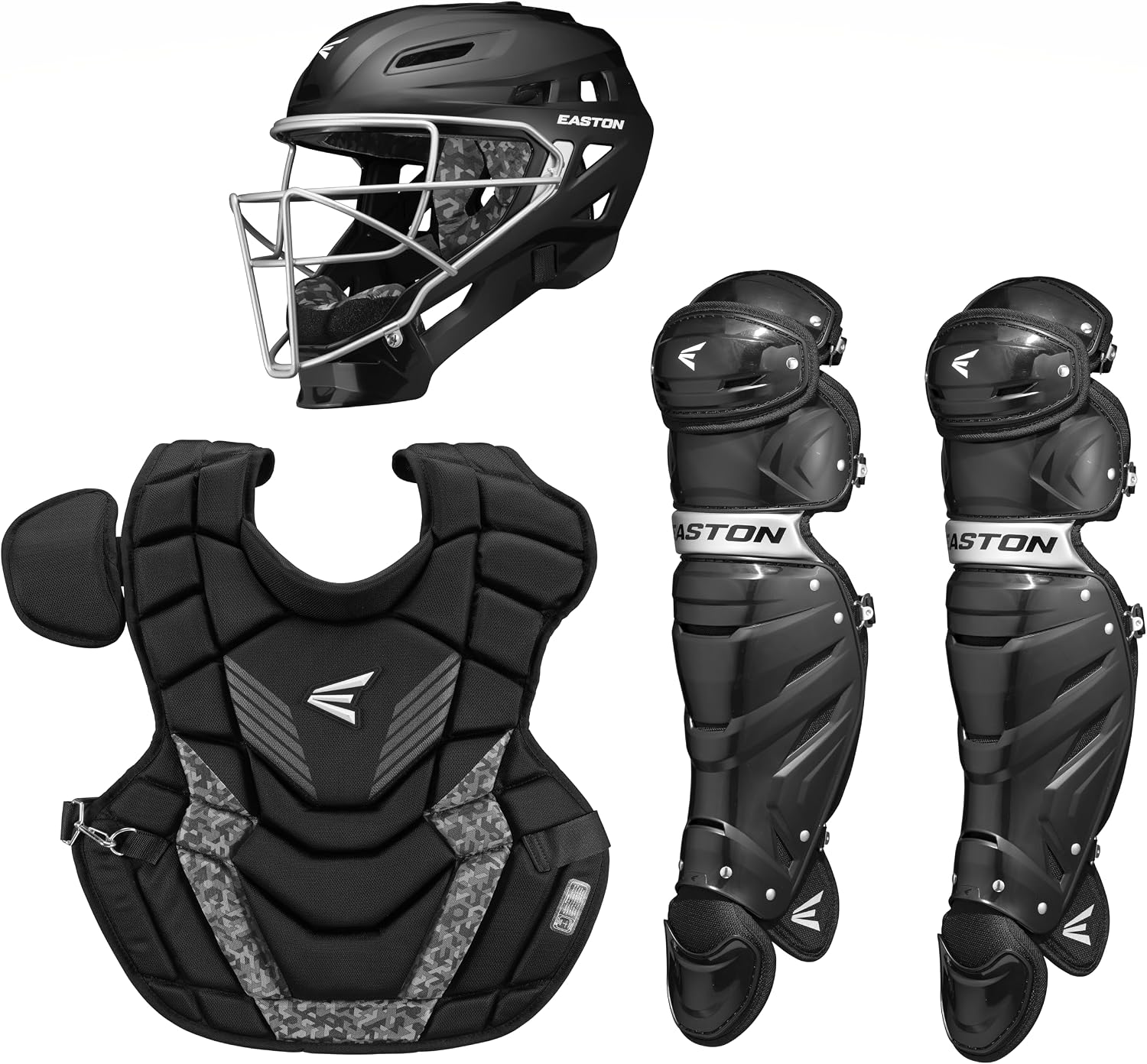 Easton | Gametime 2.0 Baseball Catcher's Equipment | Box Set | NOCSAE Approved | Youth/Intermediate/Adult | Multiple Colors
