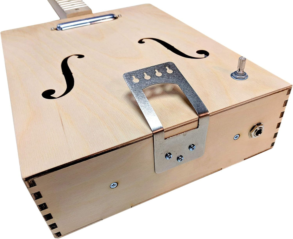 The 'Tupelo Tenor' 4-string Electric Box Guitar kit - Easy to Build, Great Acoustic Tone