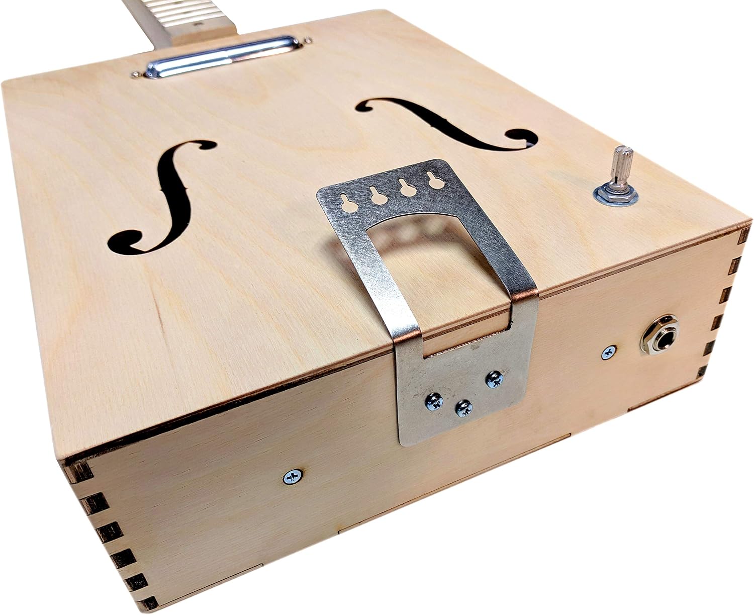 The 'Tupelo Tenor' 4-string Electric Box Guitar kit - Easy to Build, Great Acoustic Tone