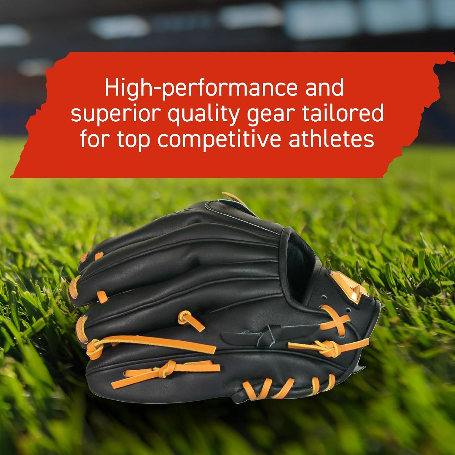 44 PRO BB Stock Rise Baseball Glove for Youth & Little Leagues, Age 8-12, Infield & Outfield, 11.5', H-Web, Easy Break-in, Narrow Fit & Lightweight Design