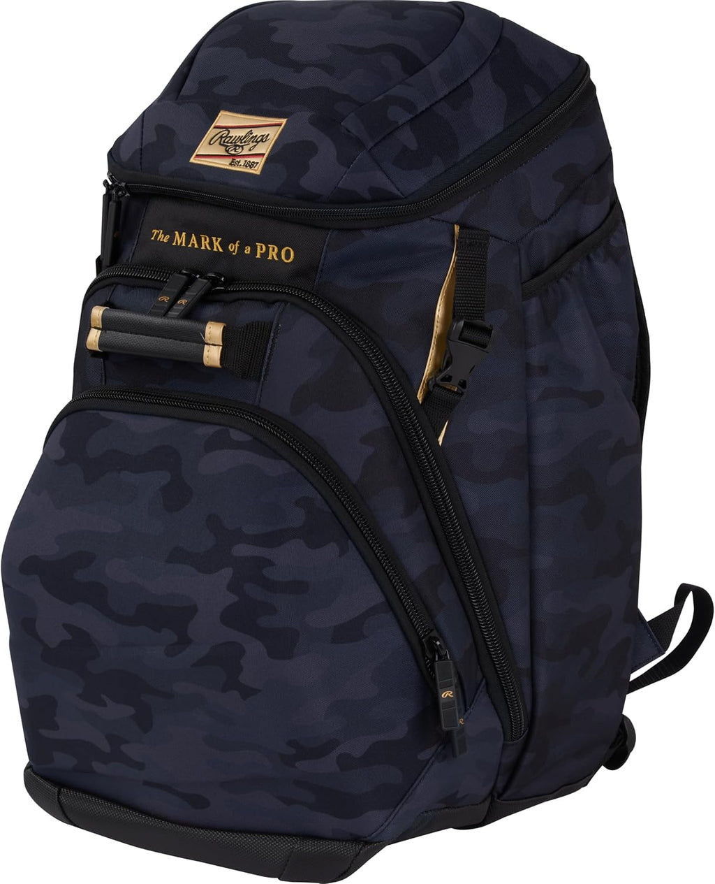Rawlings | Gold Collection Backpack Equipment Bag | Baseball/Softball | Multiple Colors