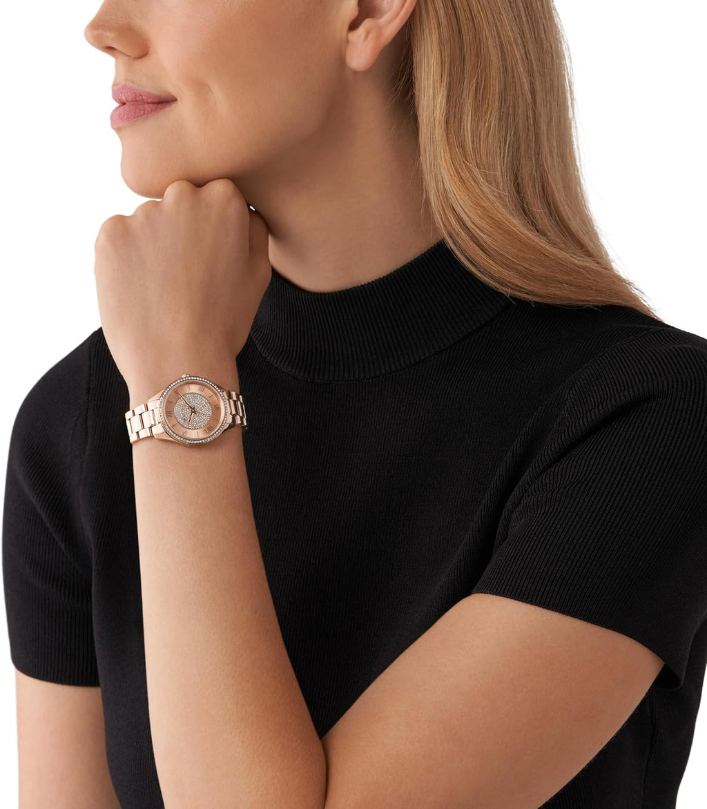 Michael Kors Lauryn Women's Watch, Stainless Steel Bracelet Watch for Women