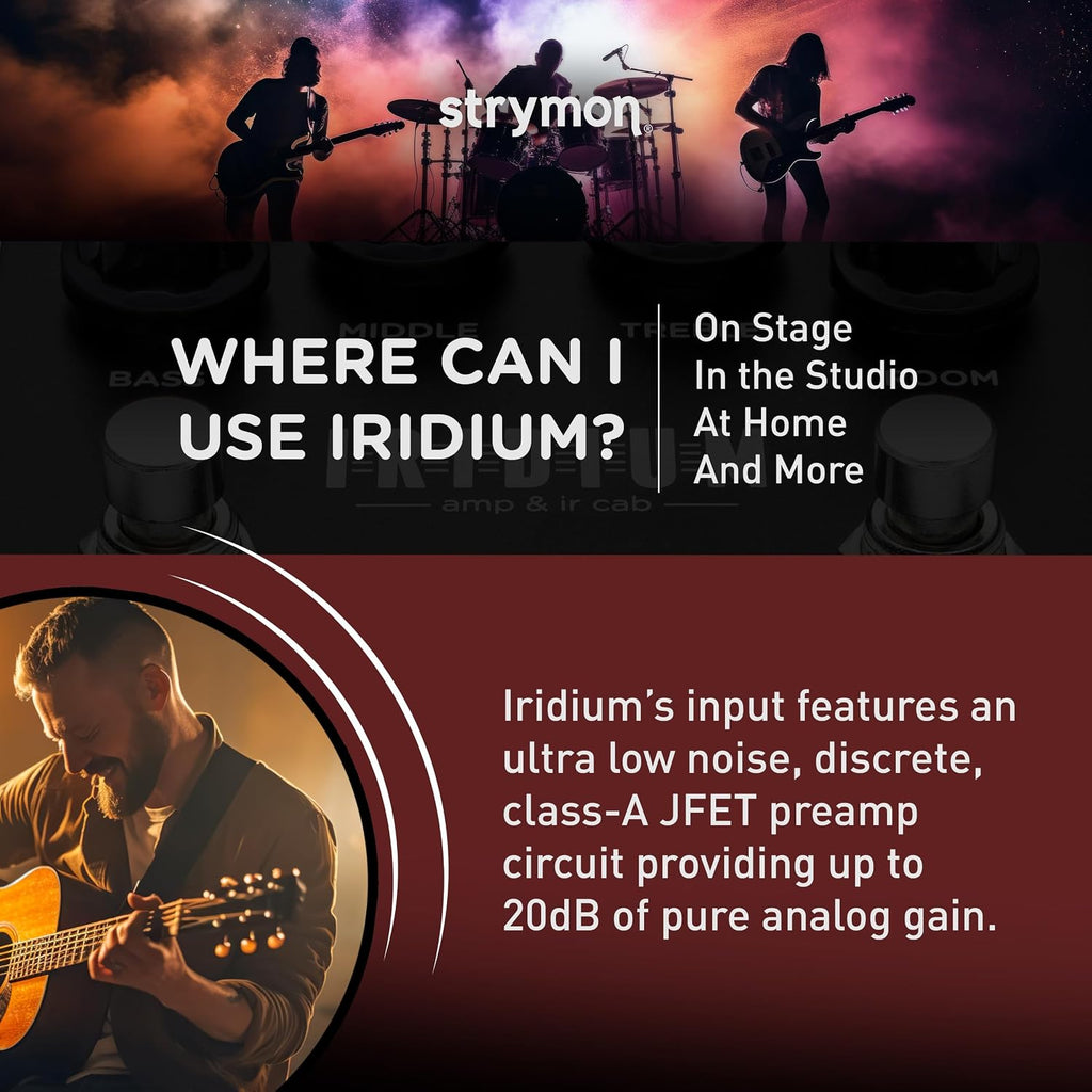 Strymon Iridium Amp & IR Cab Pedal