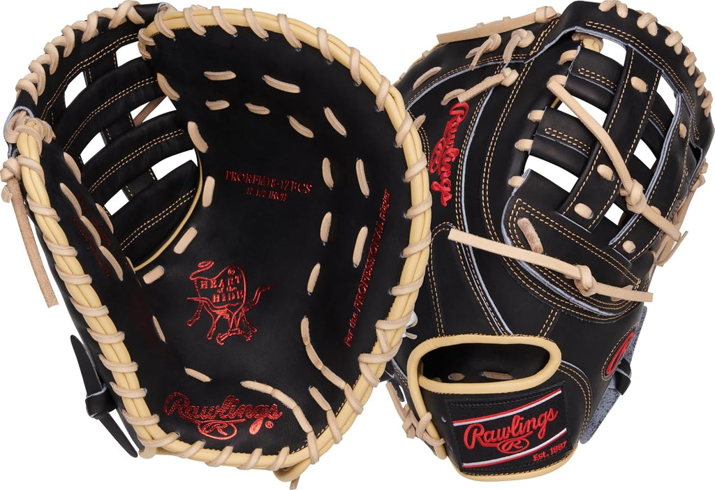 Rawlings| Heart of THE Hide Baseball Glove | Traditional Break-in | Sizes 11.25' - 12.75' | Multiple Styles